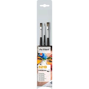 da Vinci Face Painting Brush Set 3