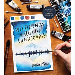 Watercolour Books: WILDERNESS WATERCOLOUR LANDSCAPES