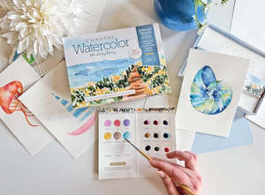 COASTAL WATERCOLOUR PAINT WATERCOLOUR CARDS