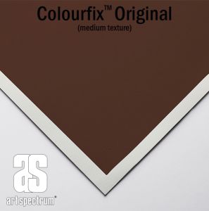 Art Spectrum Colourfix Original Paper 340gsm Burnt Umber Sheet