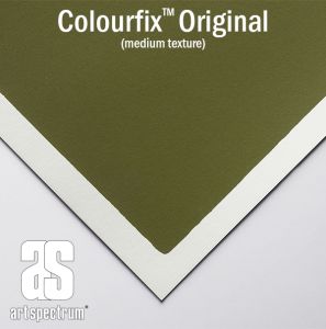 Art Spectrum Colourfix Original Paper 340gsm Olive Green Sheet