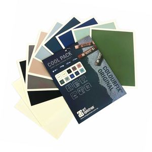Art Spectrum Colourfix Original Paper 340gsm Assorted Cool Tones Packet 10