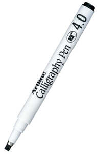 Artline Calligraphy Pens: Artline Calligraphy Pen Black