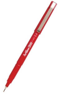 Artline 200 Fineliner Pen Red