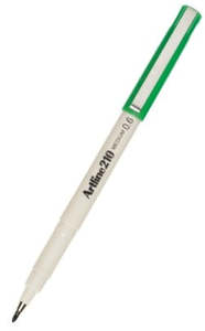 Artline 210 Fineliner Pen Green