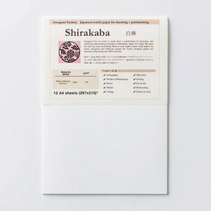 Awagami Shirakaba Papers: Awagami Shirakaba Paper 100gsm Packet 12