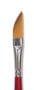 Dagger Slant Striper: Pebeo Iris Yellow Polyamide Brush Dagger Striper