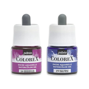 Pebeo: PEBEO COLOREX WATERCOLOUR INKS