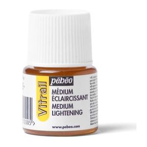 Pebeo: Pebeo Vitrail Glass Paint Medium Lightening
