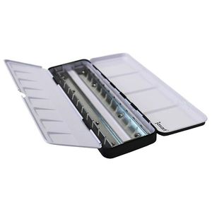 Jasart Half Pan Empty Metal Palette Box 24