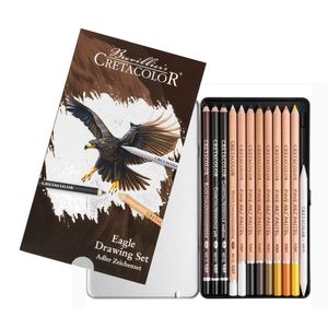 Drawing Pencils: Cretacolor Eagle Drawing Tin Set 12