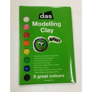 Das Modelling Clays: DAS Modelling Clay Set 8 Colours