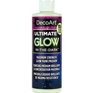 Decoart Glow In The Dark Paints: Decoart Glow in the Dark Paint Ulitmate Glow