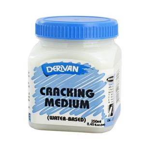 Derivan Acrylic Medium Cracking