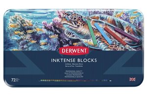 Derwent Blocks: Derwent Inktense Watersoluble Block Set 72