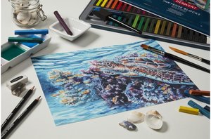 Derwent Inktense Watersoluble Block Set 36