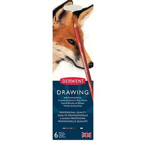 Derwent Drawing Pencil Sets: Derwent Drawing Pencil Tin Set 6