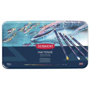 Derwent Inktense Watersoluble Pencil Set 72