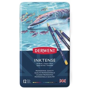 Derwent Inktense Watersoluble Pencil Set 12