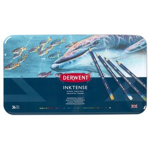 Derwent Inktense Watersoluble Pencil Set 36