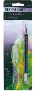 EXPRESSION DESIGN PEN KNIFE WITH 5 BLADES
