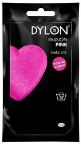 Dylon Fabric Hand Dye Passion Pink (Was Flamingo Pink)