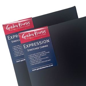 Expression Stretched Canvas Heavy Duty Black