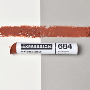 Expression Water Soluble Oil Paint Stick Burnt Sienna