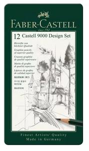 Faber Castell 9000 Graphite Pencil Design Set 12