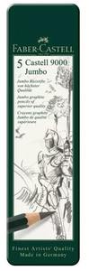Faber Castell 9000 Jumbo Graphite Pencil Set 5