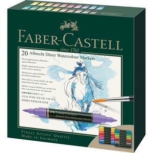 Faber Castell Albrecht Durer Watercolour Marker Set 20
