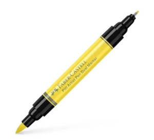 FABER CASTELL PITT ARTIST DUAL ENDED PEN LIGHT YELLOW GLAZE