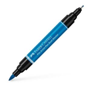 FABER CASTELL PITT ARTIST DUAL ENDED PEN PHTHALO BLUE
