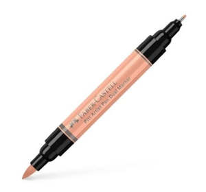 FABER CASTELL PITT ARTIST DUAL ENDED PEN BIEGE RED