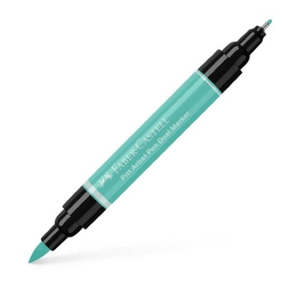 FABER CASTELL PITT ARTIST DUAL ENDED PEN PHTHALO GREEN