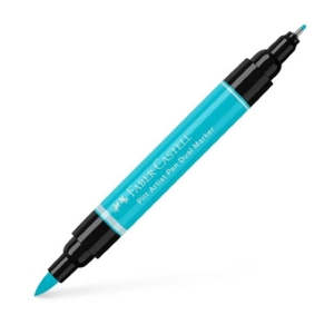 FABER CASTELL PITT ARTIST DUAL ENDED PEN LIGHT COBALT TURQUOISE