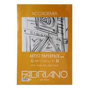 Fabriano Accademia Drawing Paper 120gsm Pack 100