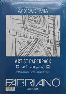 Fabriano Accademia Drawing Paper 200gsm Pack 50