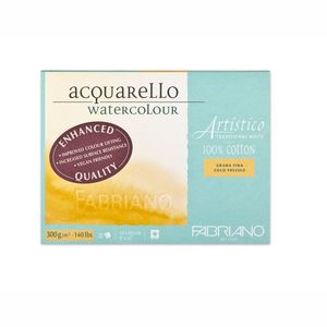 Fabriano Artistico Block 300gsm Traditional White Cold Pressed 20 Sheets