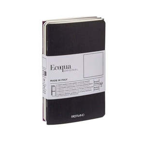 FABRIANO ECOQUA POCKETBOOK DARKS PLAIN PACKET 4