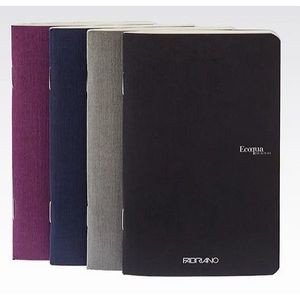 FABRIANO ECOQUA POCKETBOOK DARKS DOTTEDPACKET 4