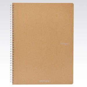 Fabriano Ecoqua Spiral Notebook Brown Plain