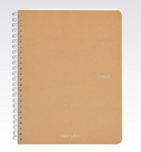 Fabriano Ecoqua Spiral Notebook Brown Grid