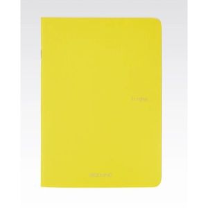 Fabriano Ecoqua Stapled Notebook Lemon Plain
