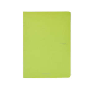 Fabriano Ecoqua Stapled Notebook Lime Plain
