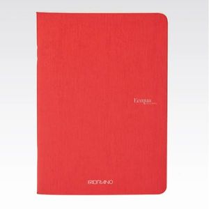 Fabriano Ecoqua Stapled Notebook Raspberry Plain
