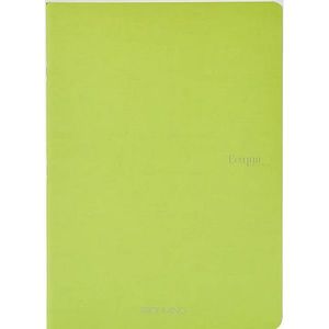Fabriano Ecoqua Stapled Notebook Lime Dotted