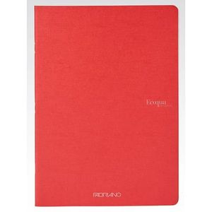 Fabriano Ecoqua Stapled Notebook Raspberry Dotted