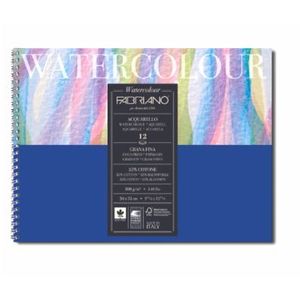 Fabriano Watercolour Pads: Fabriano Watercolour Pad 300gsm Cold Pressed