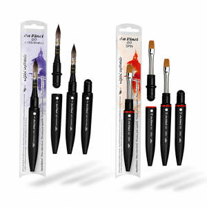 Watercolour Ink Gouache: DA VINCI GO TRAVEL BRUSHES